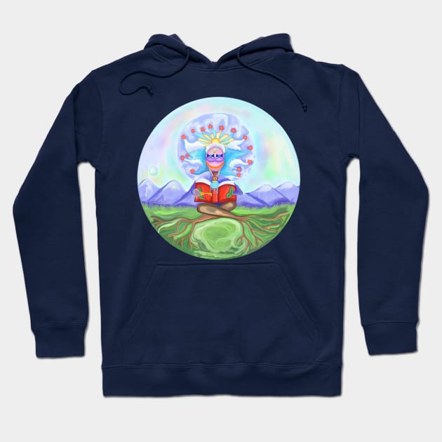 INFP Creativity Introvert Bubble Hoodie by Art by Deborah Camp